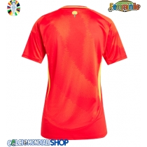 Maglie da calcio Spagna Prima Maglia Femminile Europei 2024 Manica Corta